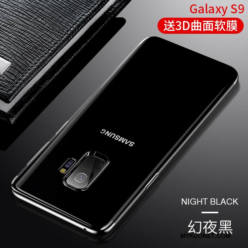 Kuori Samsung Galaxy S9 Laukut Ultra Puhelimen Kuoret, Kotelo Samsung Galaxy S9 Silikoni Sininen Ohut