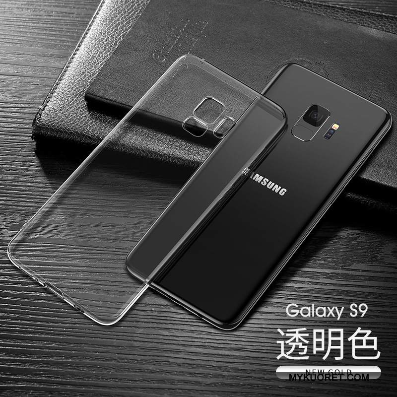 Kuori Samsung Galaxy S9 Pehmeä Neste Ultra Puhelimen Kuoret, Kotelo Samsung Galaxy S9 Laukut Murtumaton Tummansininen