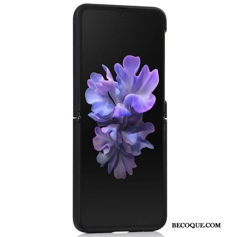 Kuori Samsung Galaxy Z Flip 3 5G Kotelot Flip Yhdistä Jalustan Kanssa