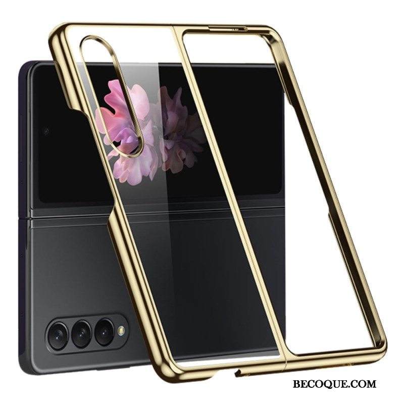 Kuori Samsung Galaxy Z Fold 4 Läpinäkyvä Metallinen