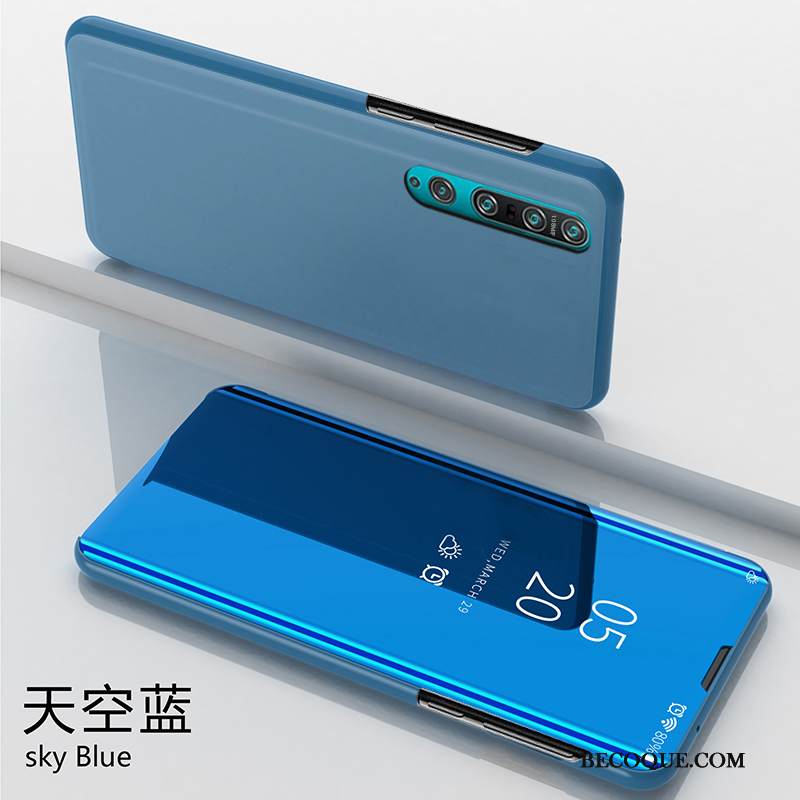Kuori Xiaomi Mi 10 Pro Laukut Murtumaton Kulta, Kotelo Xiaomi Mi 10 Pro Nahka Puhelimen Kuoret Karkaisu
