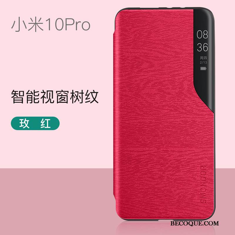 Kuori Xiaomi Mi 10 Pro Pehmeä Neste Ultra Net Red, Kotelo Xiaomi Mi 10 Pro Kuoret Läpinäkyvä Sininen