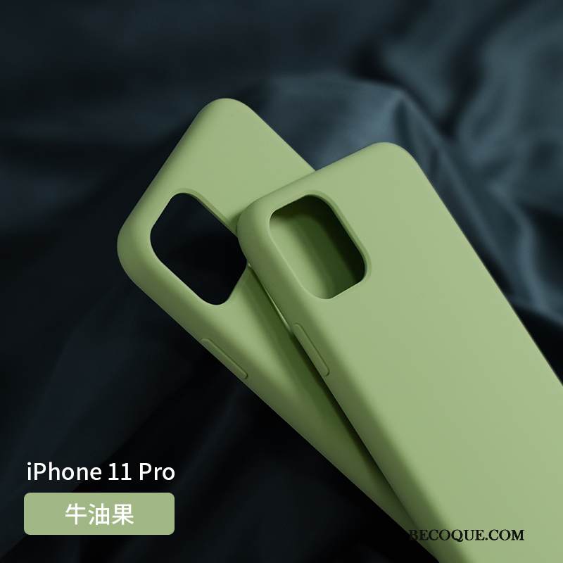 Kuori iPhone 11 Pro Laukut Net Red Uusi, Kotelo iPhone 11 Pro Suojaus Puhelimen Kuoret Tummanvihreä