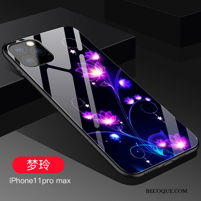 Kuori iPhone 11 Pro Max Silikoni Musta Uusi, Kotelo iPhone 11 Pro Max Laukut Peili Murtumaton