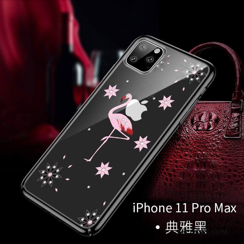Kuori iPhone 11 Pro Max Suojaus Net Red Pinnoitus, Kotelo iPhone 11 Pro Max Tila Punainen Ylellisyys