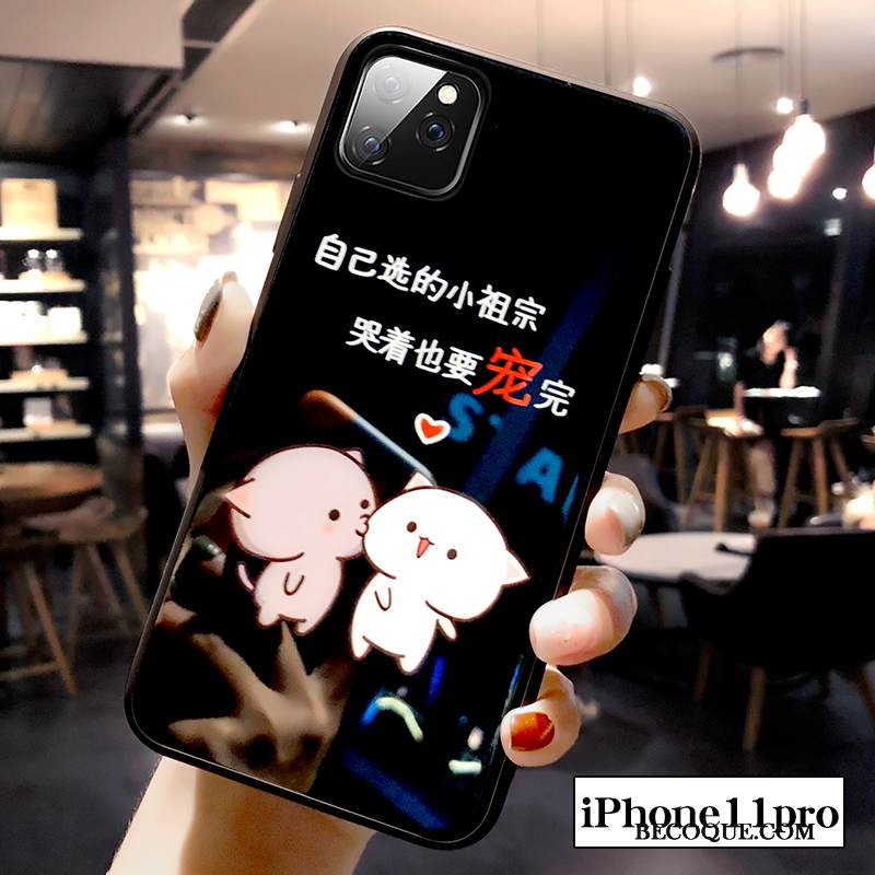 Kuori iPhone 11 Pro Sarjakuva Tide-brändi Persoonallisuus, Kotelo iPhone 11 Pro Luova Uusi Rakastunut