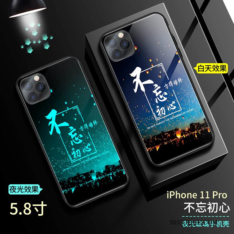 Kuori iPhone 11 Pro Silikoni Peili Persoonallisuus, Kotelo iPhone 11 Pro Kirkas Uusi