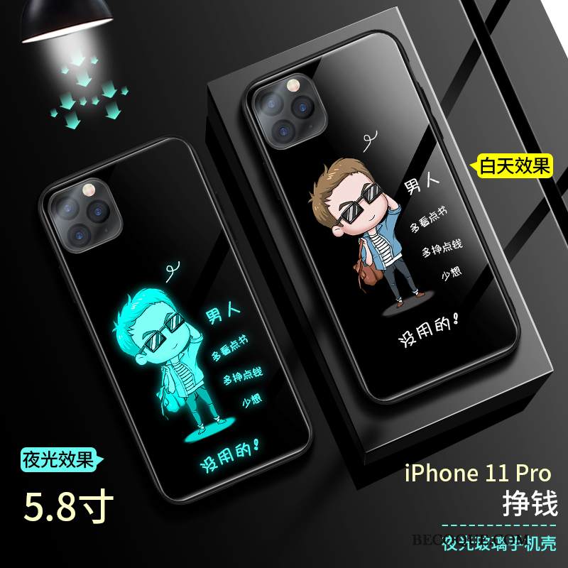 Kuori iPhone 11 Pro Silikoni Peili Persoonallisuus, Kotelo iPhone 11 Pro Kirkas Uusi