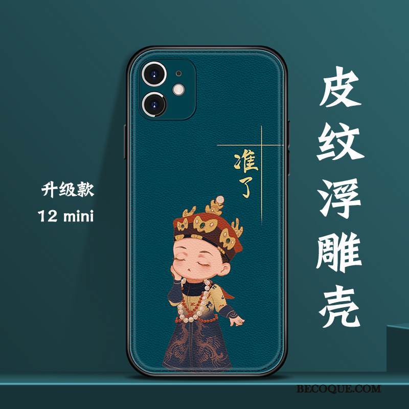 Kuori iPhone 12 Mini Laukut Kiinalainen Tyyli Net Red, Kotelo iPhone 12 Mini Luova Puhelimen Kuoret Tide-brändi