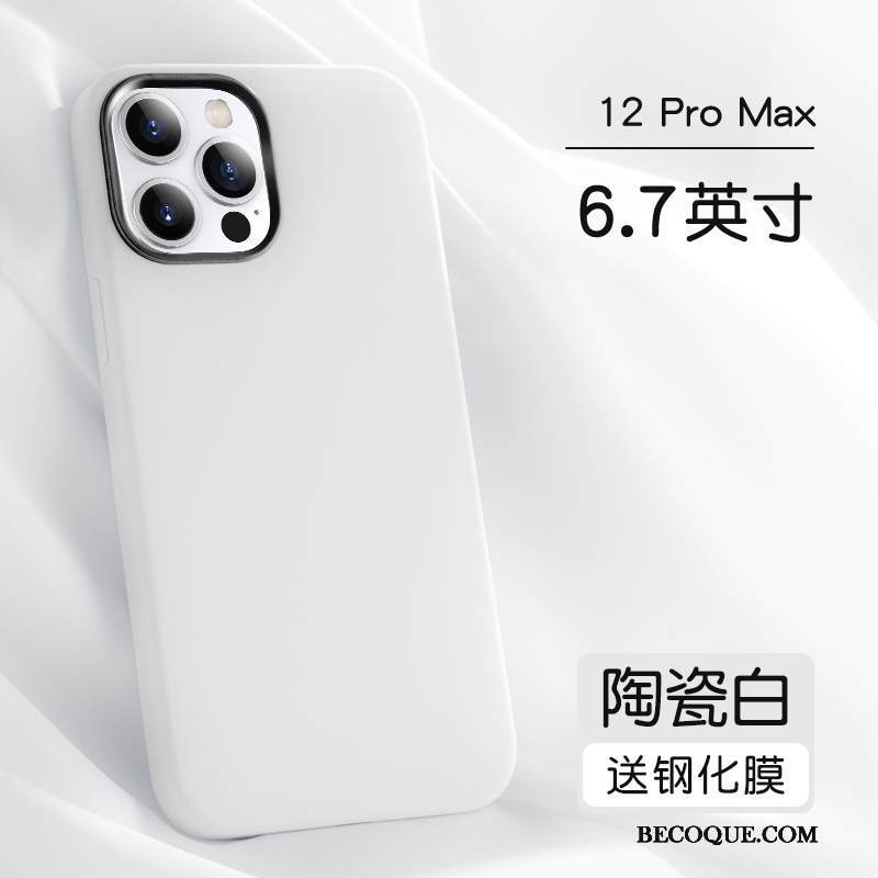 Kuori iPhone 12 Pro Max Silikoni Persoonallisuus Murtumaton, Kotelo iPhone 12 Pro Max Laukut Net Red Uusi