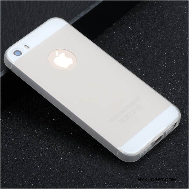 Kuori iPhone 5/5s Suojaus Pesty Suede Puhelimen Kuoret, Kotelo iPhone 5/5s Pehmeä Neste Yksinkertainen Murtumaton