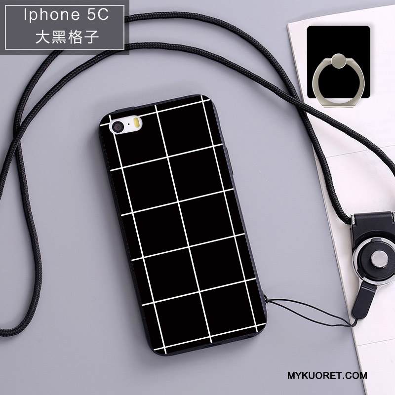 Kuori iPhone 5c Silikoni Murtumaton Ripustettavat Koristeet, Kotelo iPhone 5c Pehmeä Neste Sininen Puhelimen Kuoret