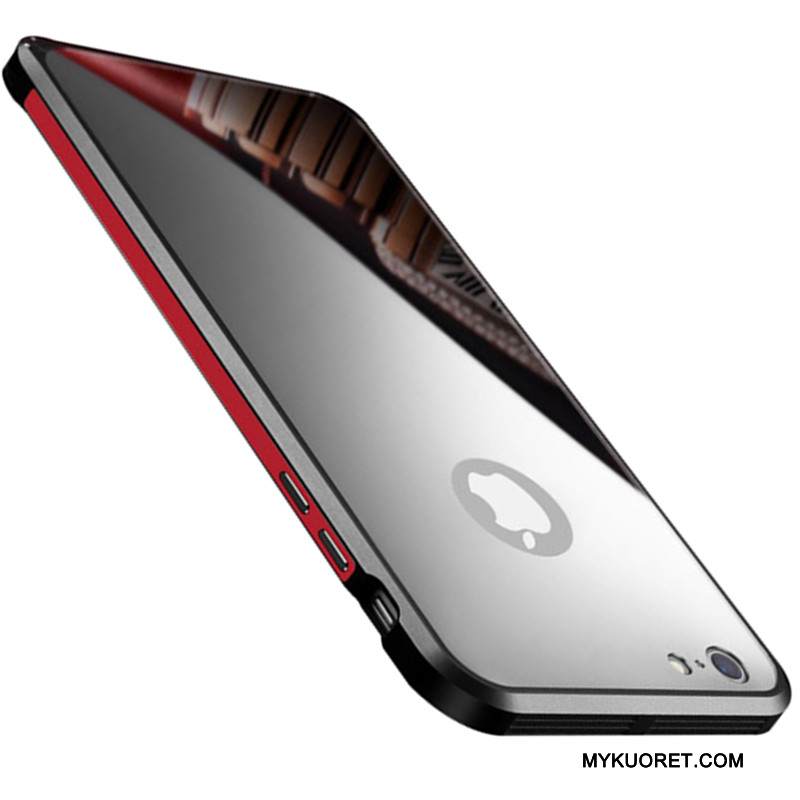 Kuori iPhone 6/6s Laukut Ohut Musta, Kotelo iPhone 6/6s Metalli Ultra Kehys