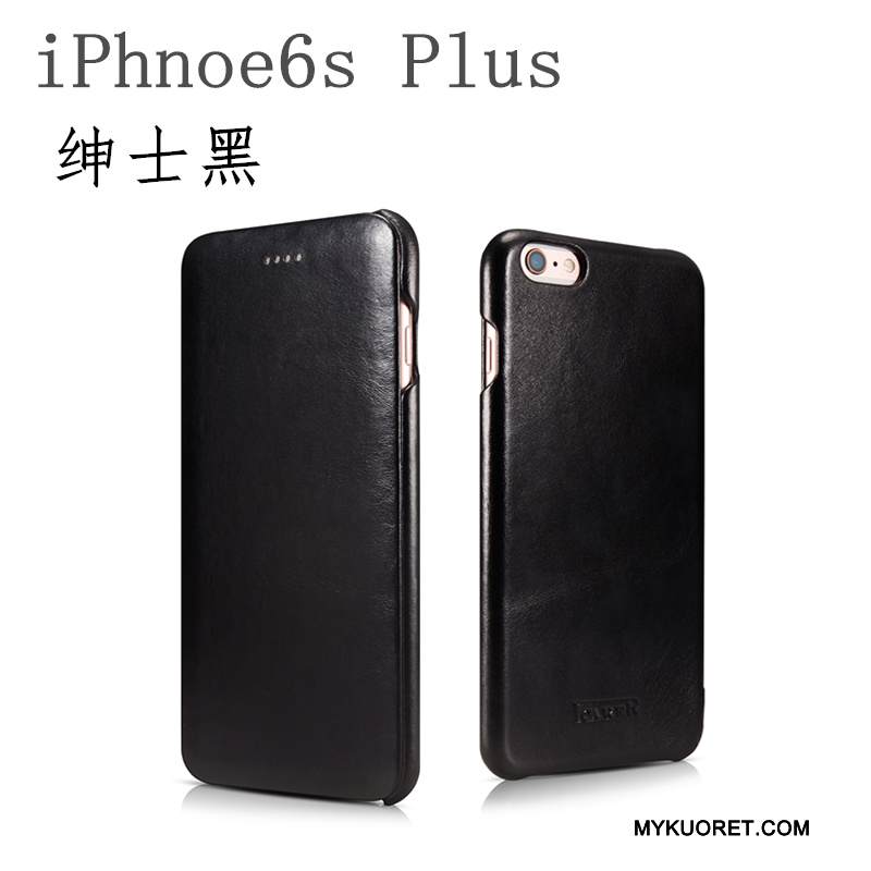 Kuori iPhone 6/6s Plus Nahka Puhelimen Kuoret Liiketoiminta, Kotelo iPhone 6/6s Plus Kuoret