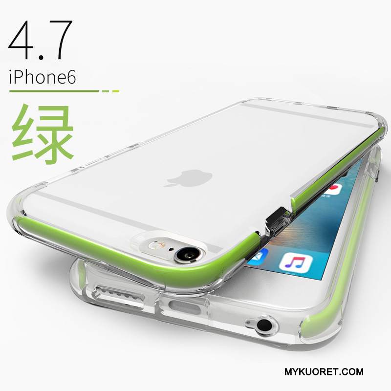 Kuori iPhone 6/6s Plus Silikoni Pesty Suede Vihreä, Kotelo iPhone 6/6s Plus Laukut Puhelimen Kuoret Persoonallisuus