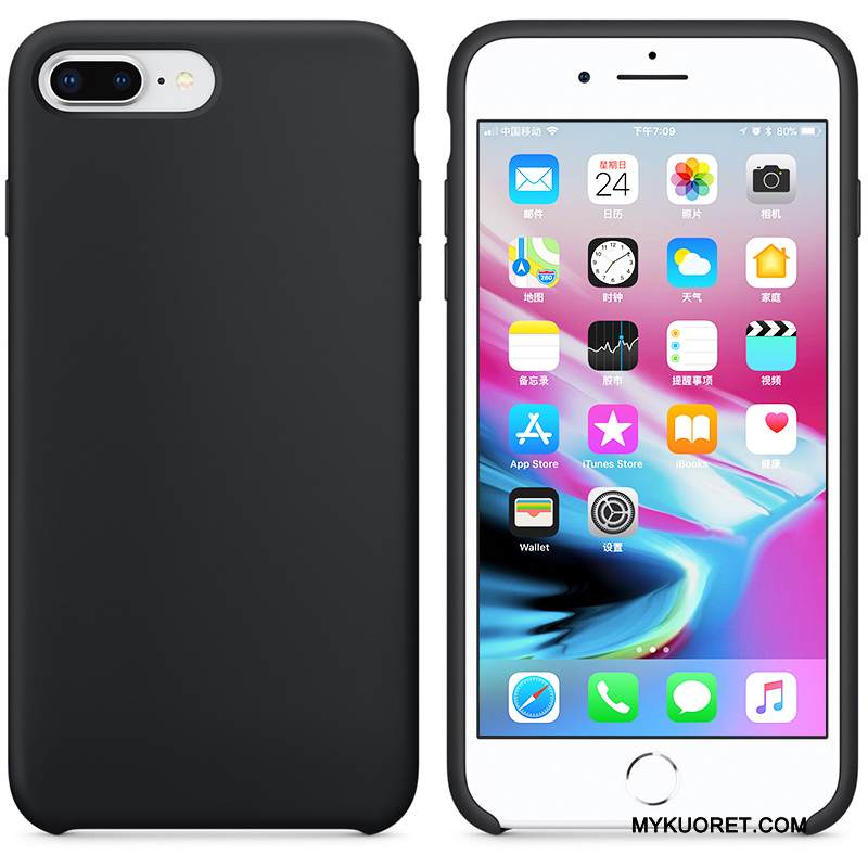 Kuori iPhone 7 Plus Laukut Jauhe Puhelimen Kuoret, Kotelo iPhone 7 Plus Silikoni Sininen Tide-brändi