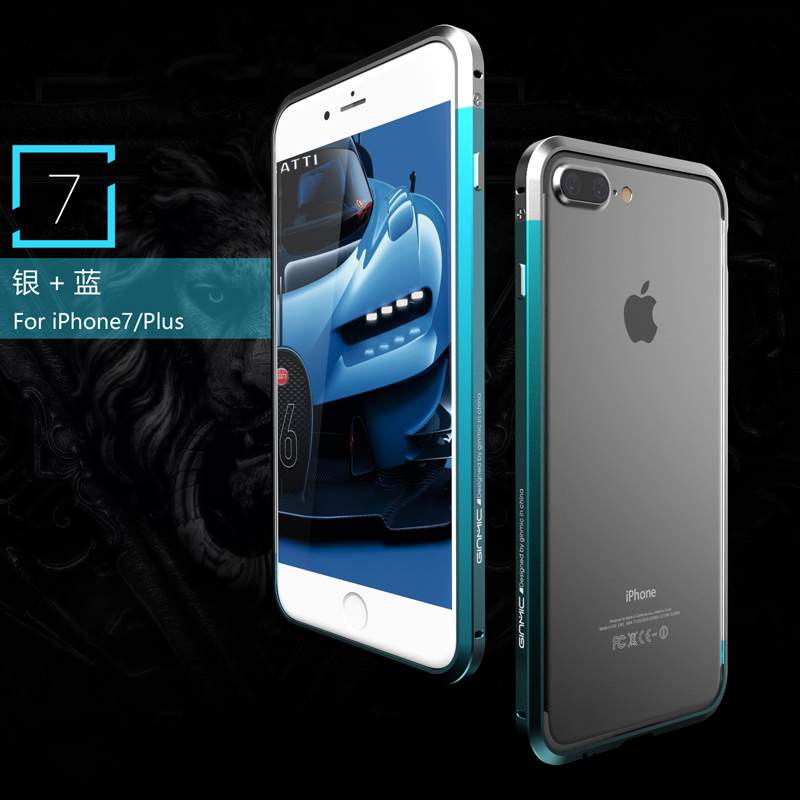 Kuori iPhone 7 Plus Metalli Kulta Trendi, Kotelo iPhone 7 Plus Suojaus Murtumaton Puhelimen Kuoret