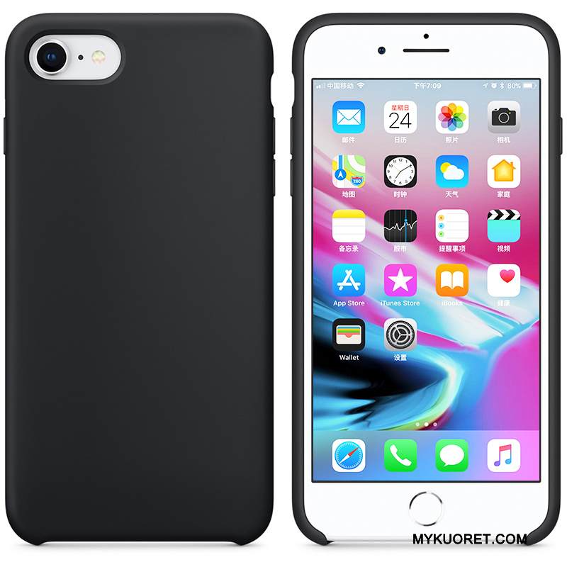 Kuori iPhone 7 Silikoni Sininen Uusi, Kotelo iPhone 7 Laukut Tide-brändi Murtumaton