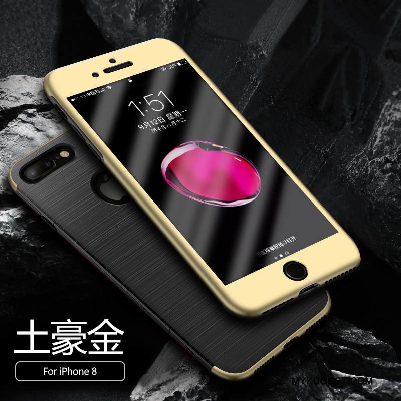 Kuori iPhone 8 Laukut Puhelimen Kuoret Kulta, Kotelo iPhone 8 Silikoni Persoonallisuus Sininen