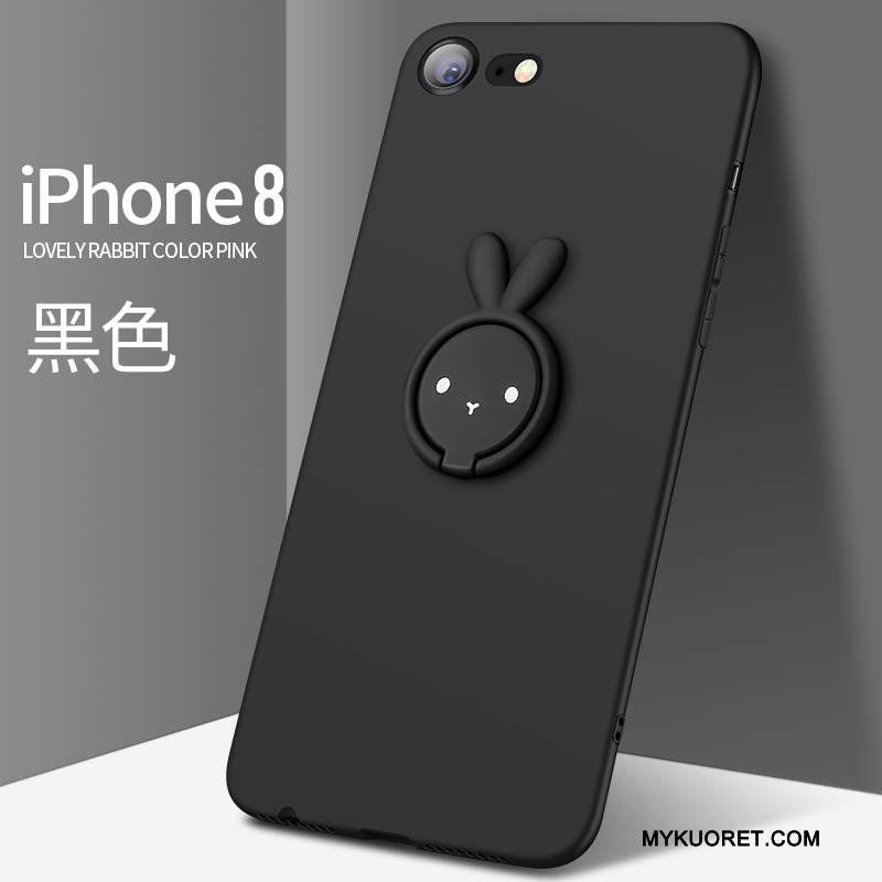 Kuori iPhone 8 Luova Murtumaton Puhelimen Kuoret, Kotelo iPhone 8 Silikoni Punainen Persoonallisuus