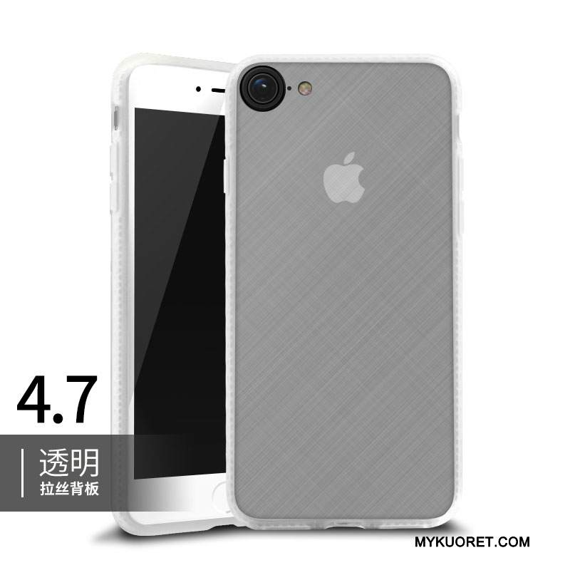 Kuori iPhone 8 Pehmeä Neste Läpinäkyvä Puhelimen Kuoret, Kotelo iPhone 8 Silikoni Ultra Murtumaton