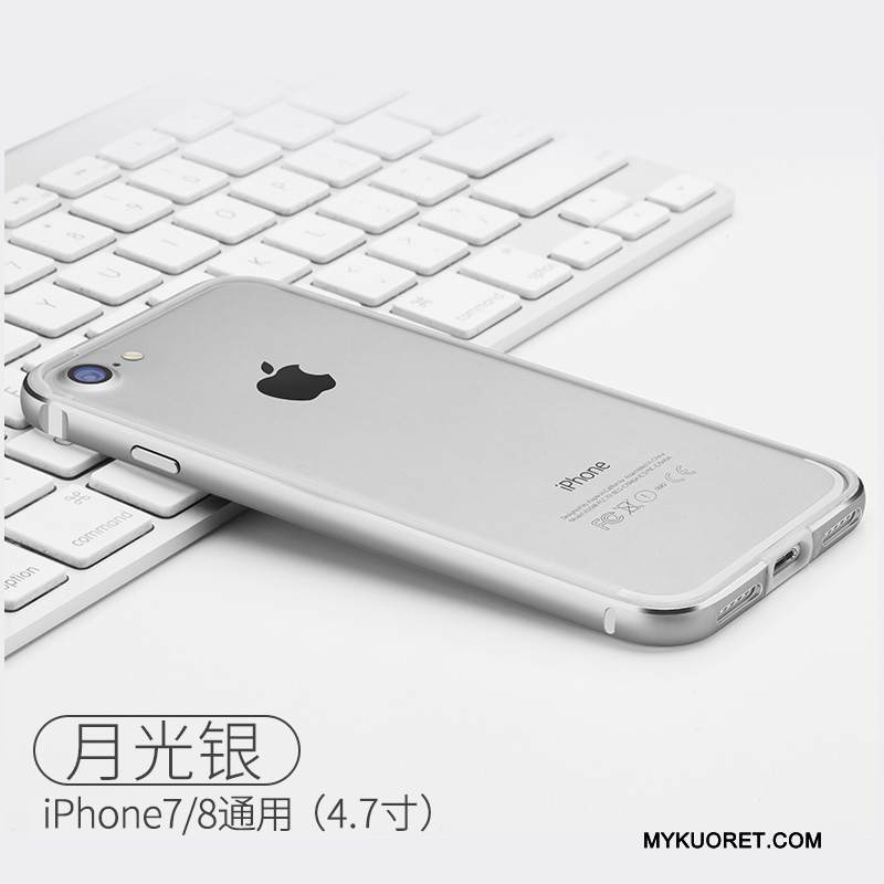 Kuori iPhone 8 Pehmeä Neste Ripustettavat Koristeet Puhelimen Kuoret, Kotelo iPhone 8 Silikoni Kehys Jauhe