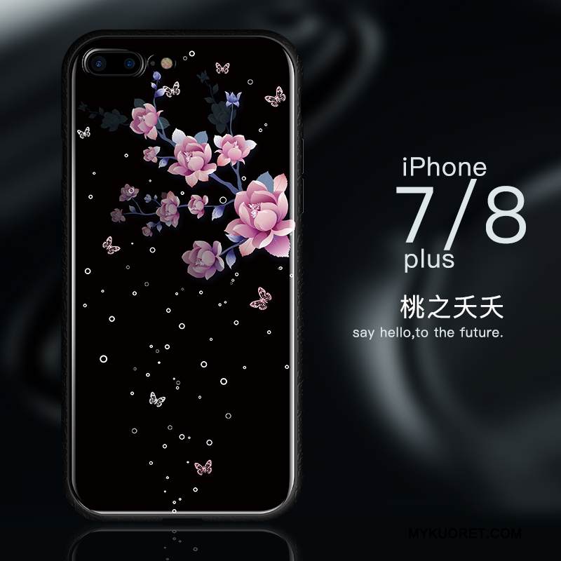 Kuori iPhone 8 Suojaus Sininen Uusi, Kotelo iPhone 8 Laukut Ultra Lasi