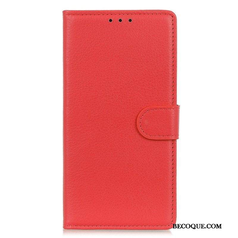 Nahkakotelo Xiaomi Redmi Note 12 4G Perinteinen Keinonahka