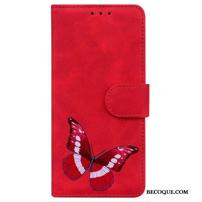 Nahkakotelo iPhone 14 Pro Butterfly Elegance