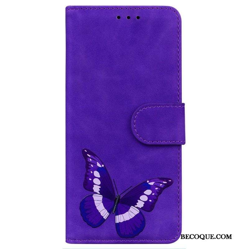Nahkakotelo iPhone 14 Pro Butterfly Elegance
