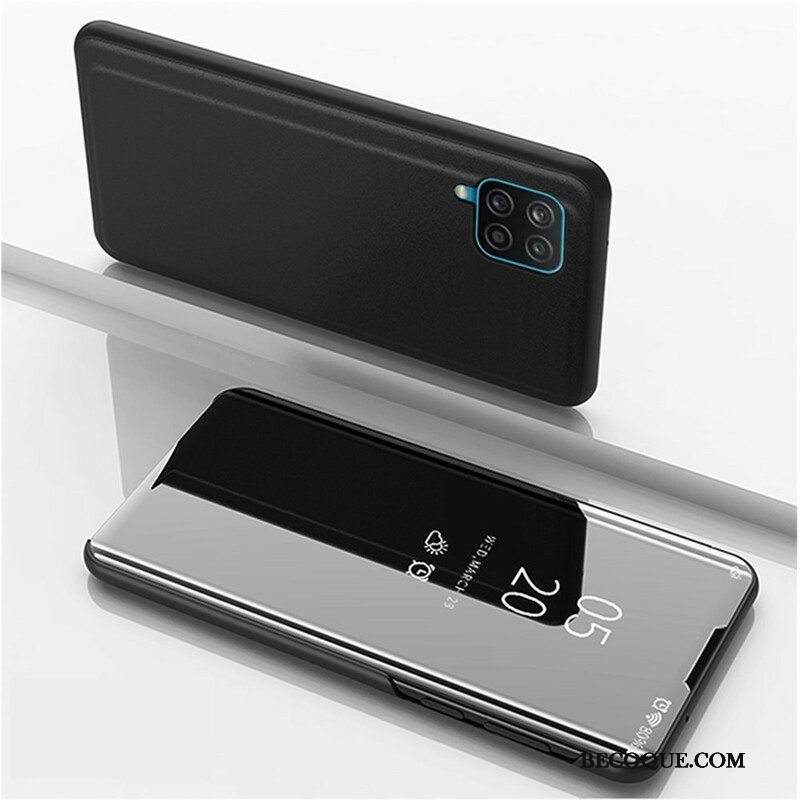 Puhelinkuoret Samsung Galaxy M12 / A12 Kotelot Flip Peili