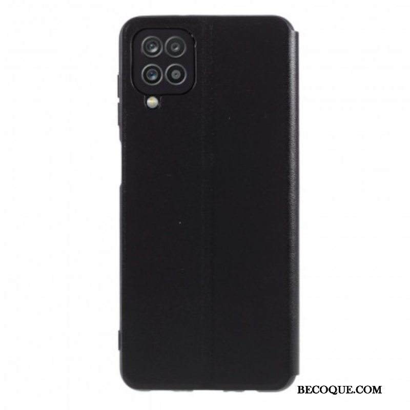 Puhelinkuoret Samsung Galaxy M12 / A12 Kotelot Flip Premium-sarjan X-level