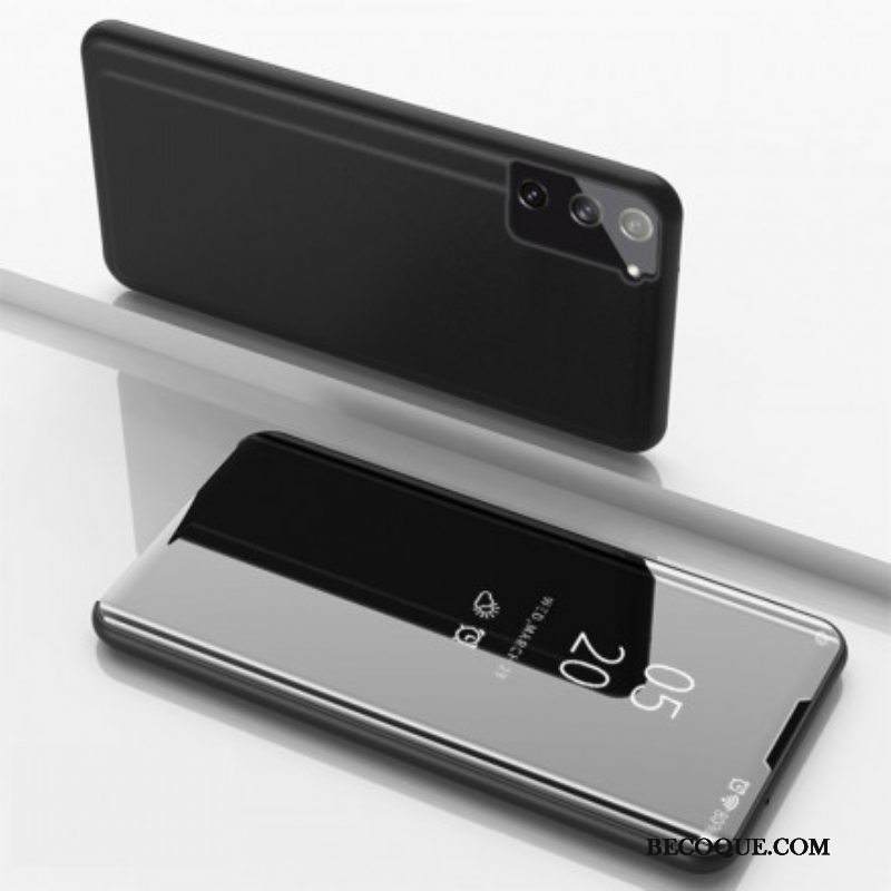 Puhelinkuoret Samsung Galaxy S21 5G Kotelot Flip Peili