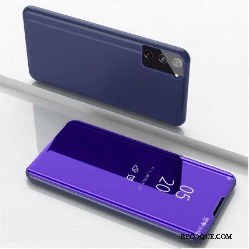 Puhelinkuoret Samsung Galaxy S21 5G Kotelot Flip Peili