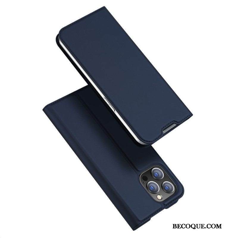 Puhelinkuoret iPhone 14 Pro Max Kotelot Flip Skin Pro Dux Ducis