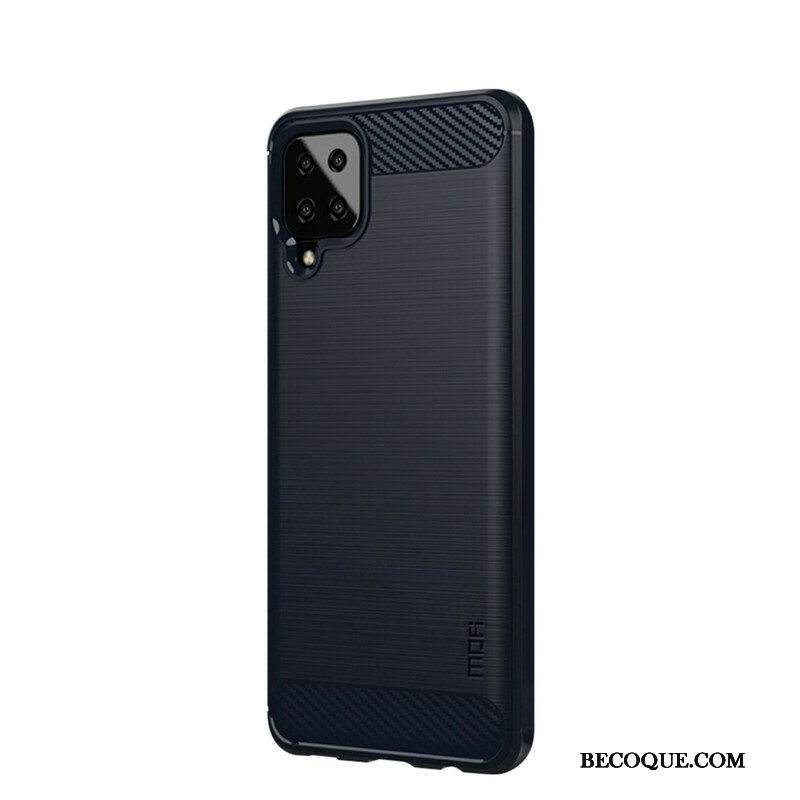 Case Samsung Galaxy M12 / A12 Mofi Harjattu Hiilikuitu