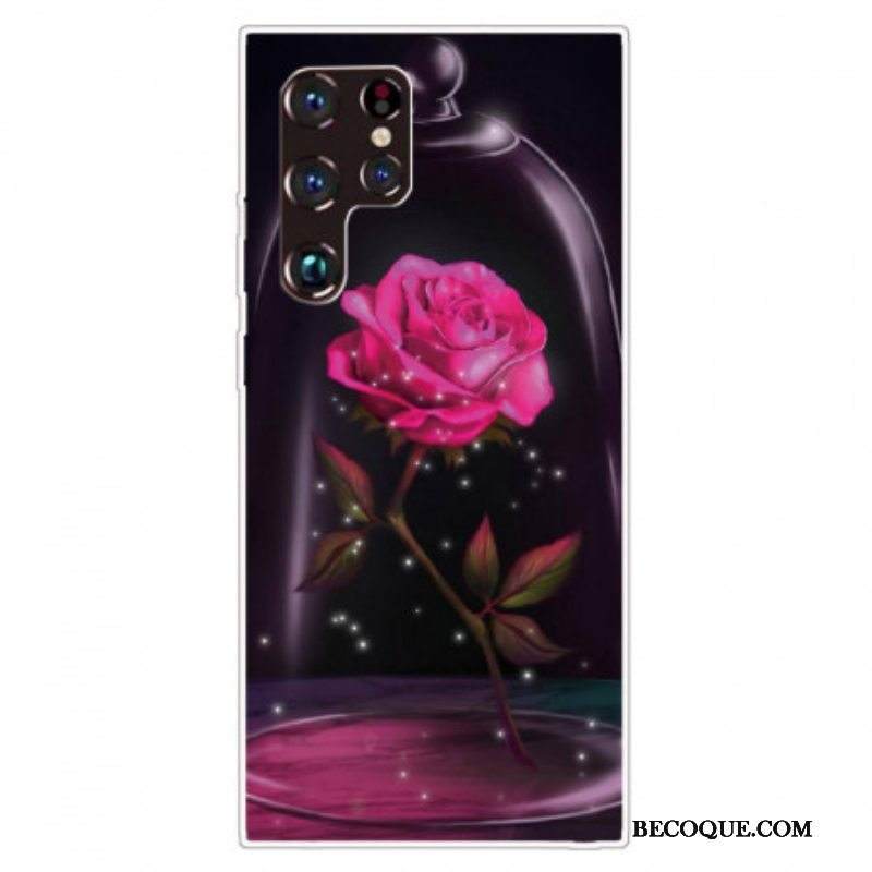 Case Samsung Galaxy S22 Ultra 5G Maaginen Vaaleanpunainen