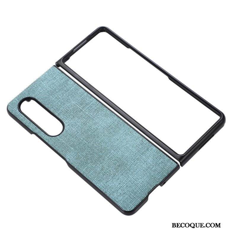 Case Samsung Galaxy Z Fold 4 Kudottu Keinonahka