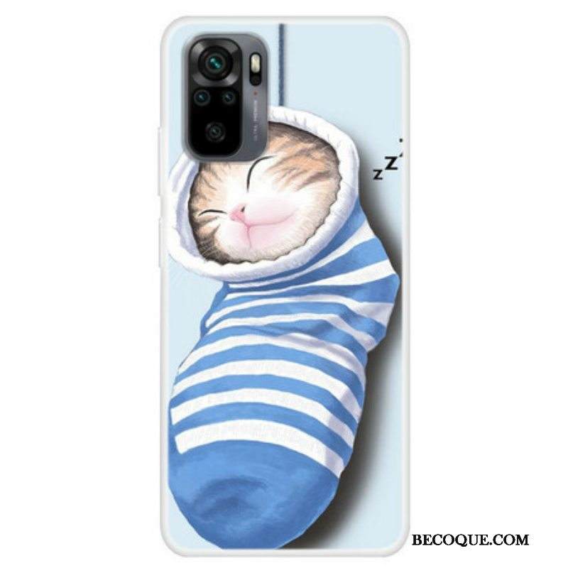 Case Xiaomi Redmi Note 10 / 10S Sleeping Kitten