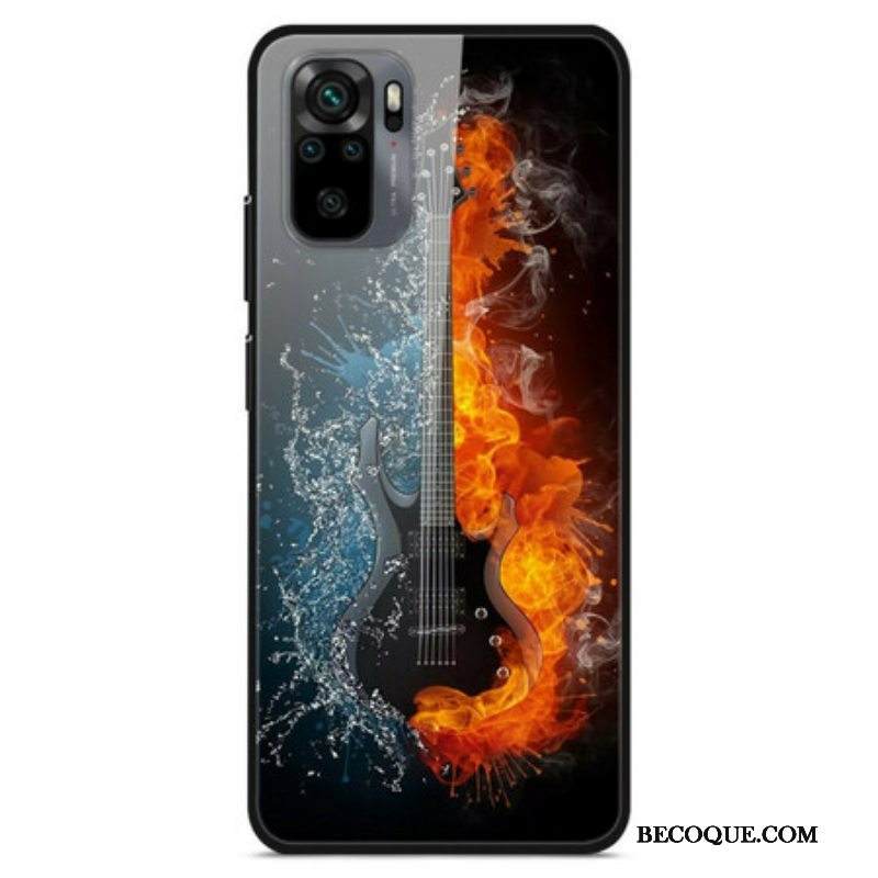 Case Xiaomi Redmi Note 10 / 10S Tempered Glass Guitar