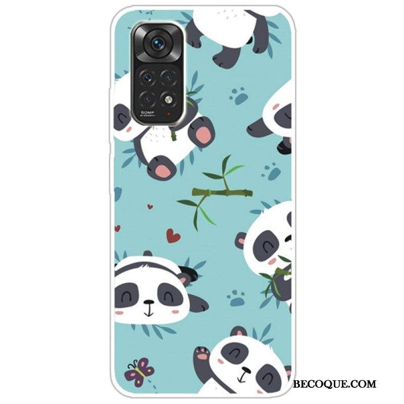Case Xiaomi Redmi Note 11 / 11S Pandajoukko