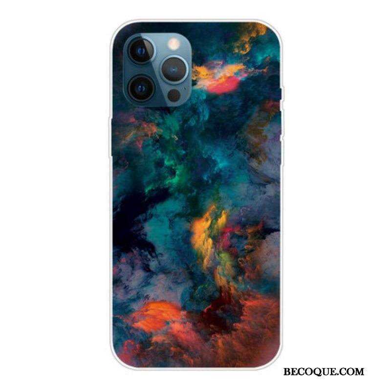 Case iPhone 13 Pro Värikkäitä Pilviä