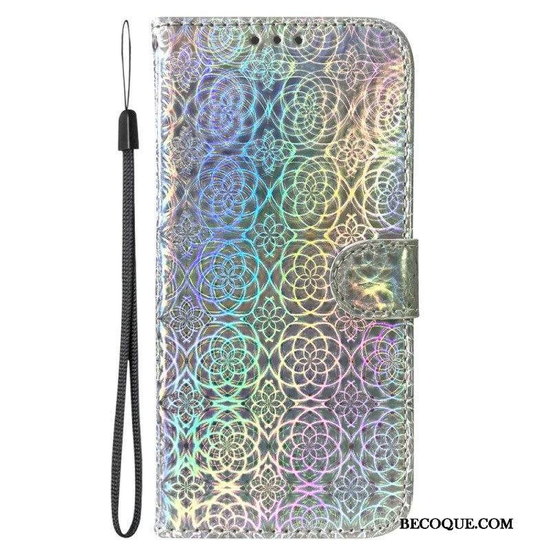 Flip Case Samsung Galaxy S23 5G Disco-tyylinen