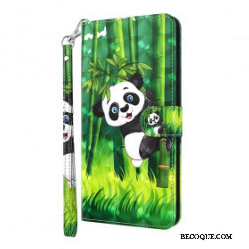 Kotelot Samsung Galaxy S21 Ultra 5G Panda Ja Bambu