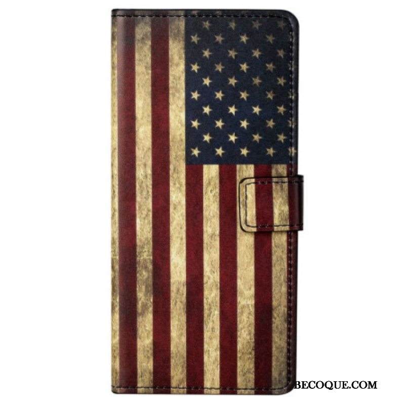 Kotelot Samsung Galaxy S23 Plus 5G Vintage Amerikan Lippu