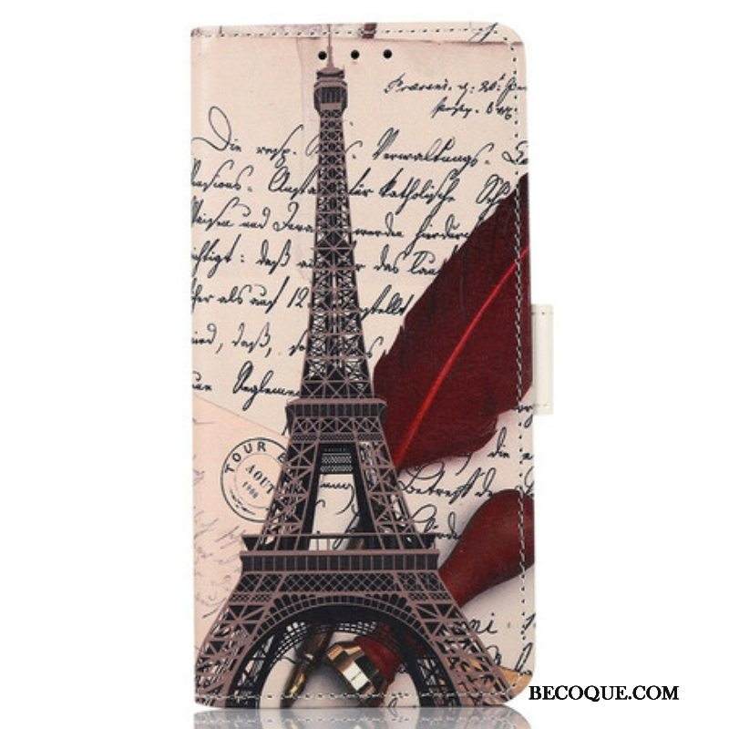 Kotelot iPhone 13 Pro Max Runoilijan Eiffel-torni