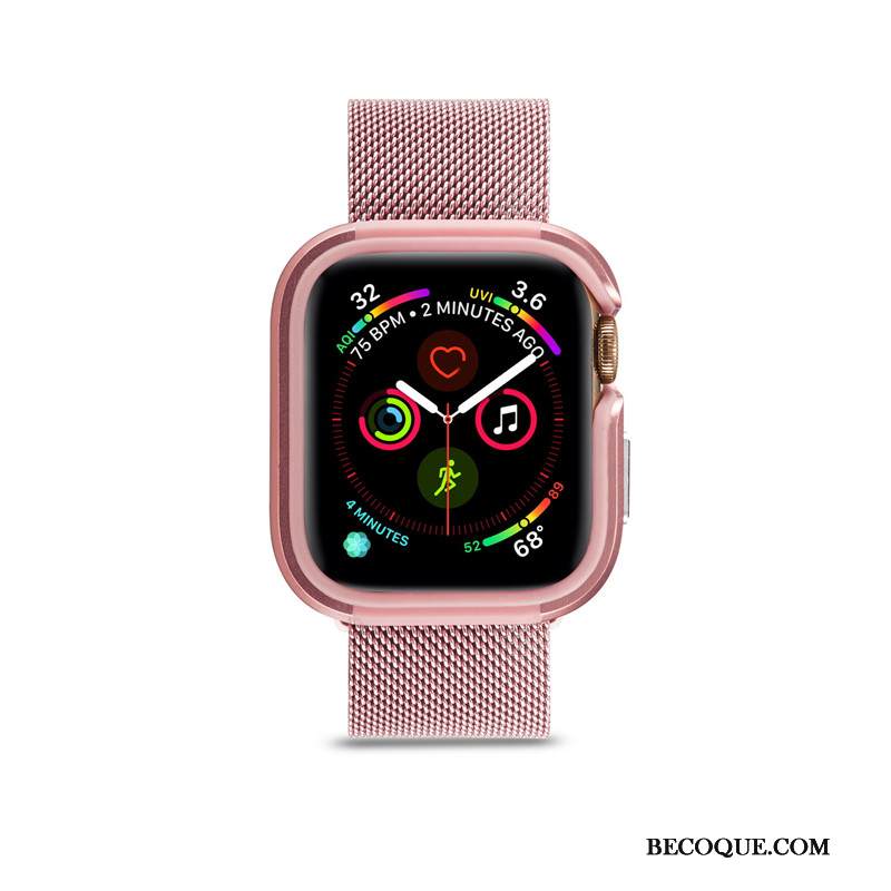 Kuori Apple Watch Series 1 Metalli Trendi Pinkki, Kotelo Apple Watch Series 1 Laukut Persoonallisuus Kulta