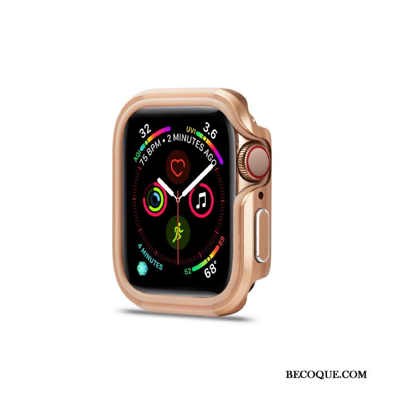 Kuori Apple Watch Series 3 Metalli Pu Kulta, Kotelo Apple Watch Series 3 Suojaus Trendi Pinkki