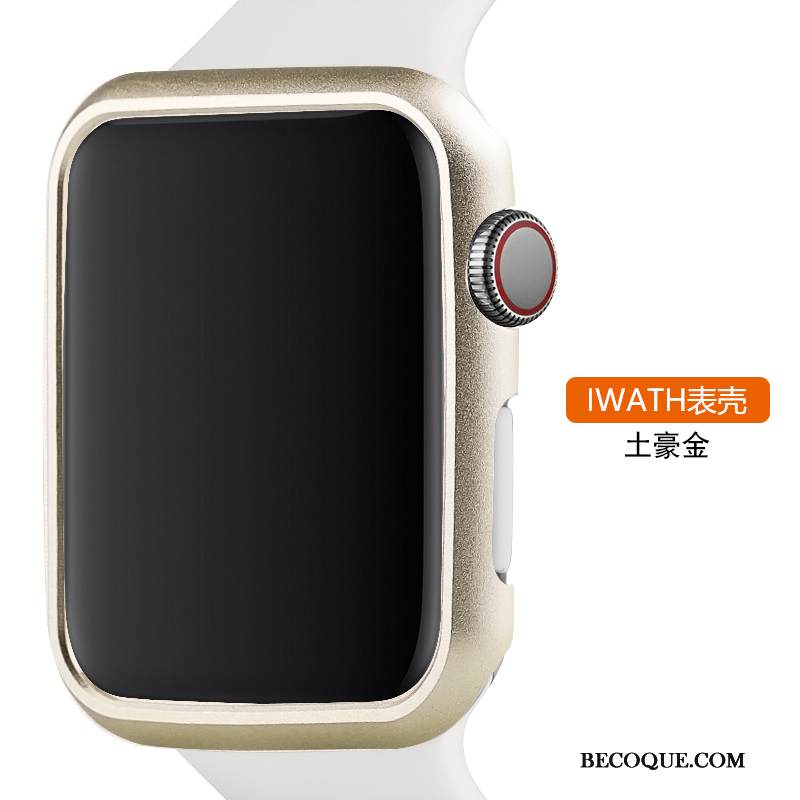 Kuori Apple Watch Series 3 Metalli Trendi Kulta, Kotelo Apple Watch Series 3 Suojaus