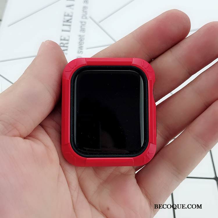 Kuori Apple Watch Series 3 Suojaus Punainen Murtumaton, Kotelo Apple Watch Series 3 Laukut